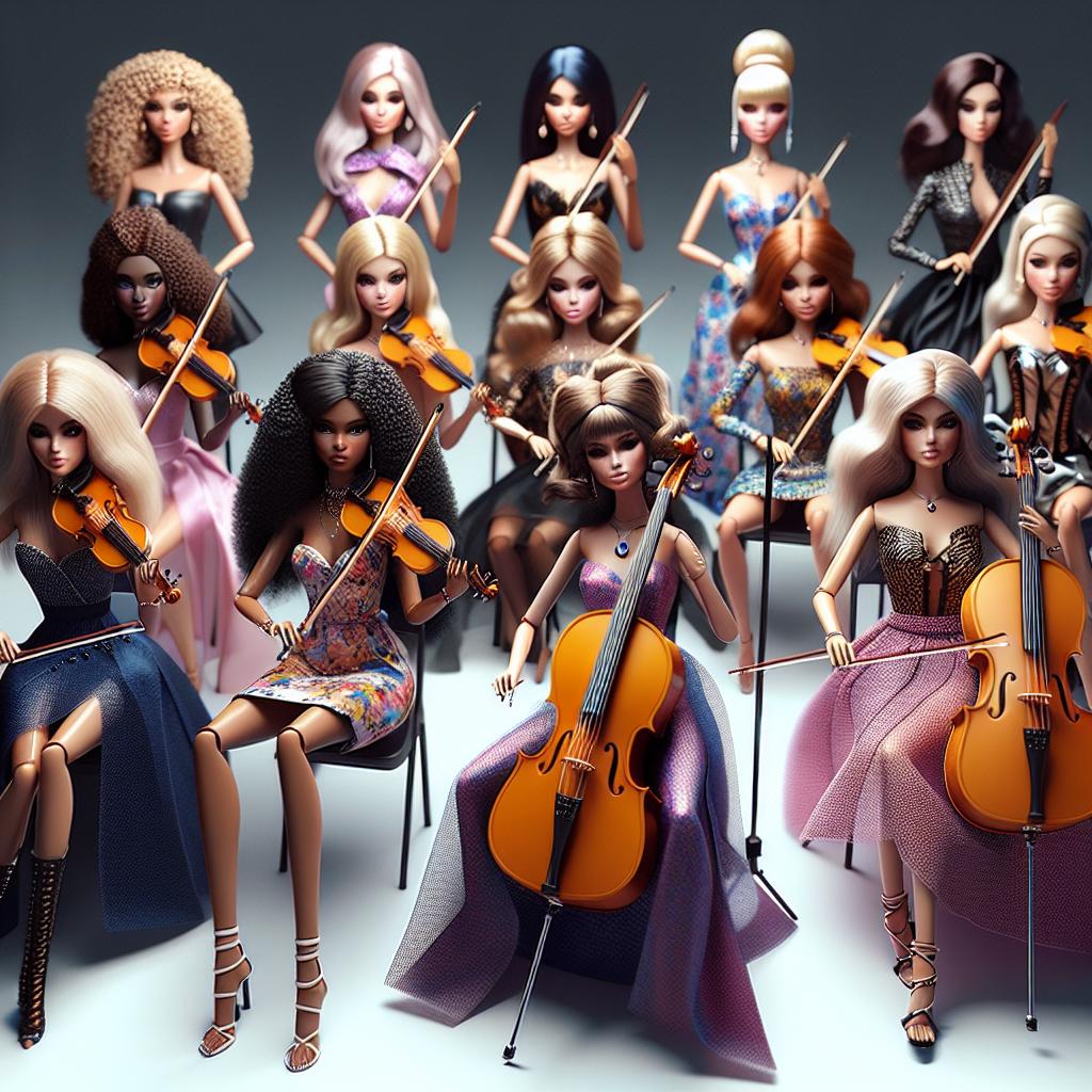 Barbie movie all-women orchestra