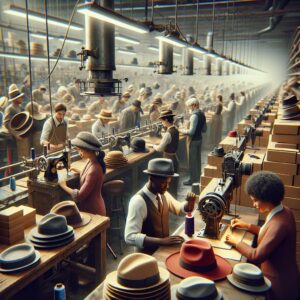 Kansas City hat manufacturing frenzy