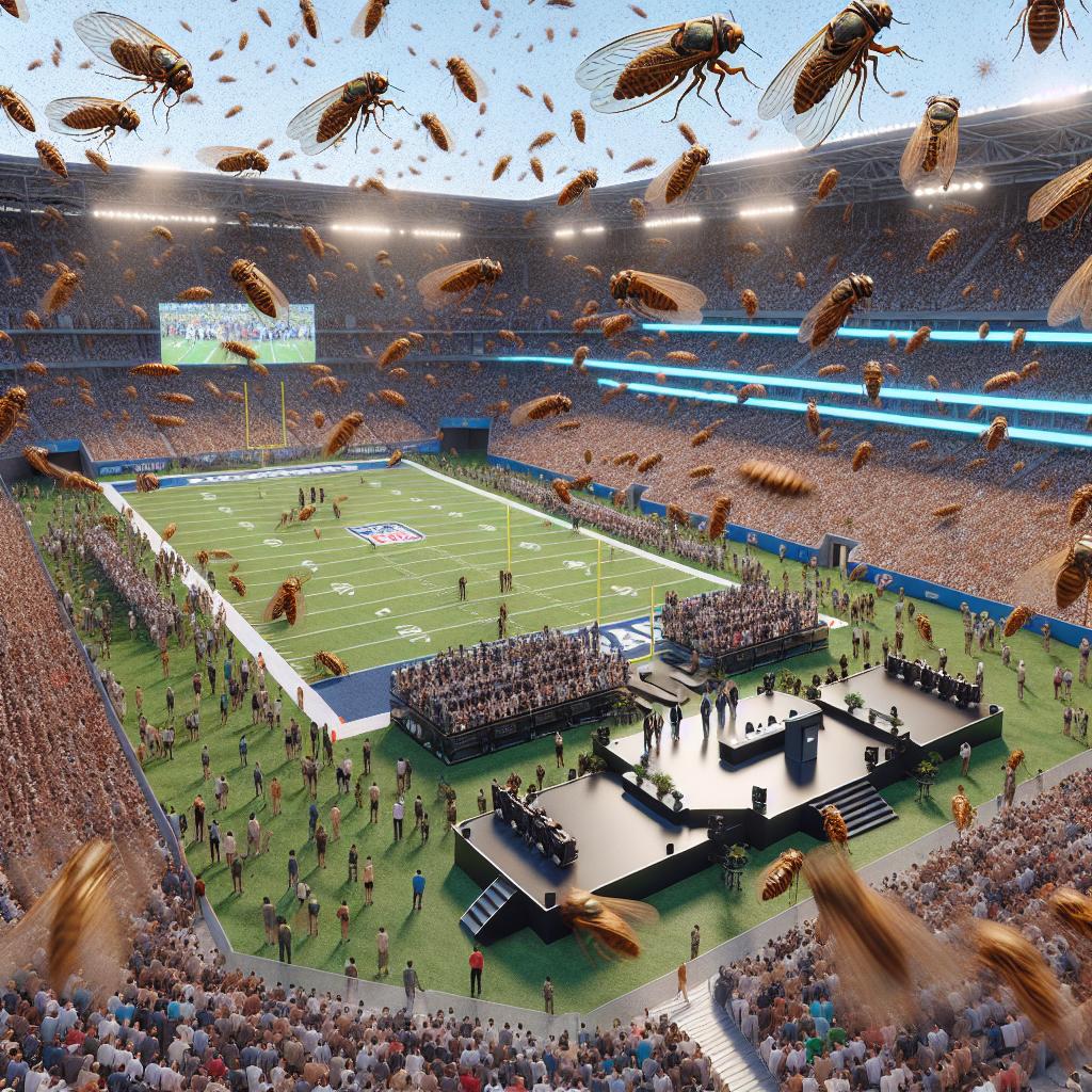 NFL Draft amid Cicada Swarm