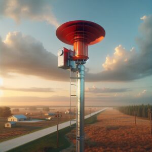 New tornado siren installation