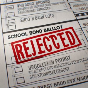 Rejected school bond ballot