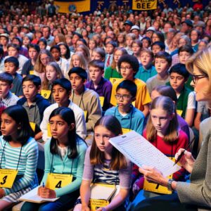 Kansas Kids at Spelling Bee