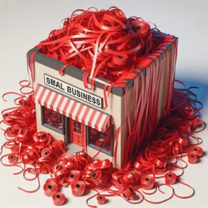 Small business tangled in red tape