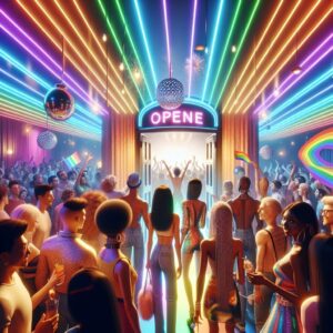 LGBTQ+ nightclub grand opening