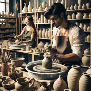 Ceramic art workshop in Kansas City