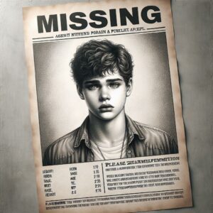 Searching Missing Teen Poster