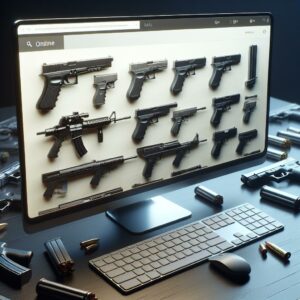 "Stolen guns sold online"