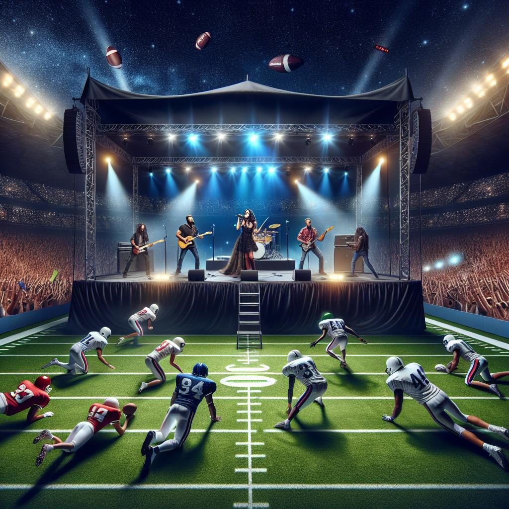 Football and Pop Concert Fusion