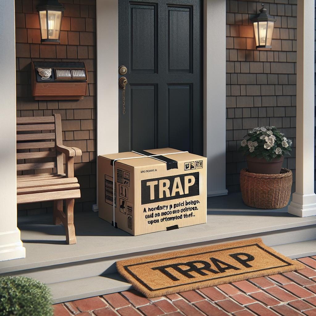 Family planning porch pirate trap