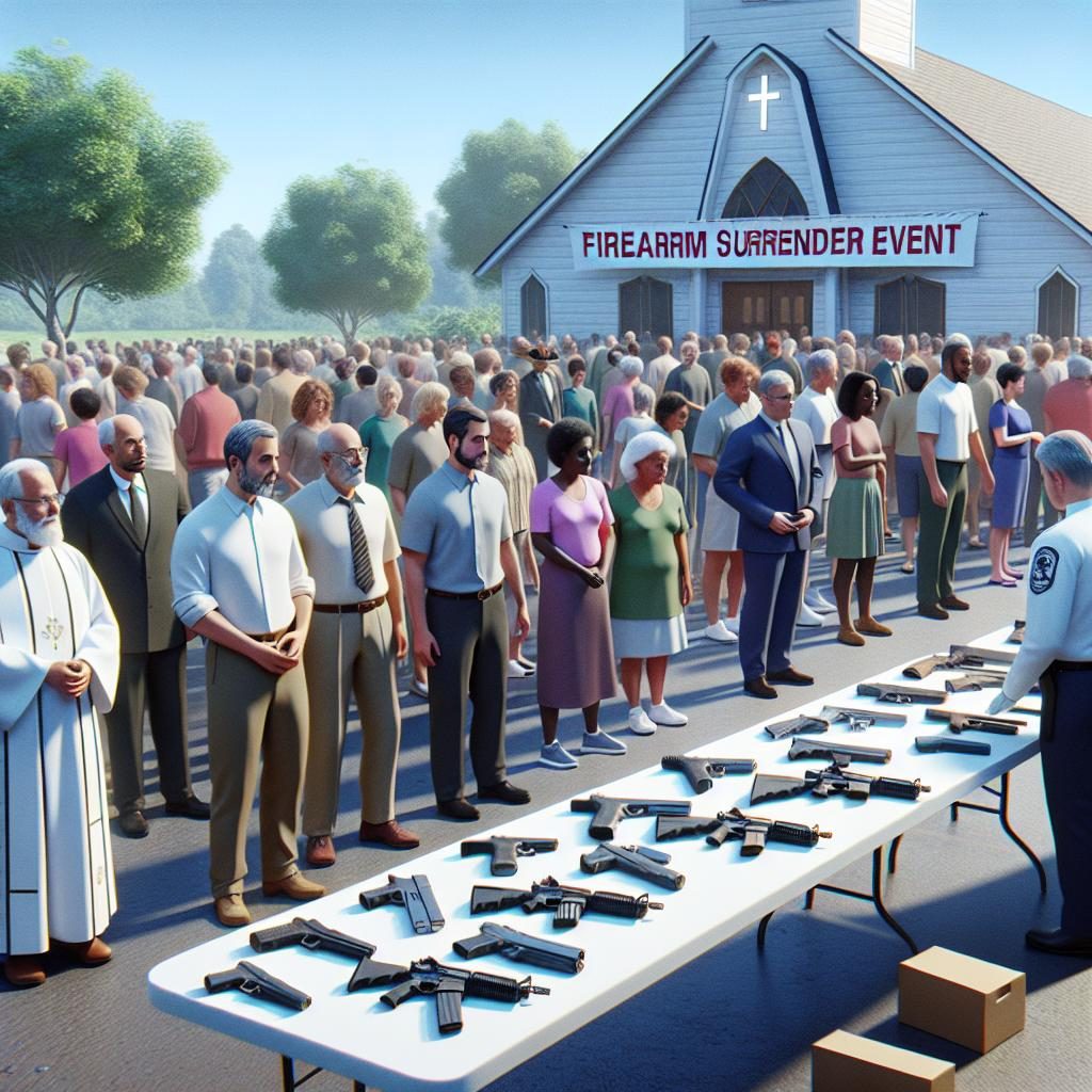 Church hosting firearm surrender event