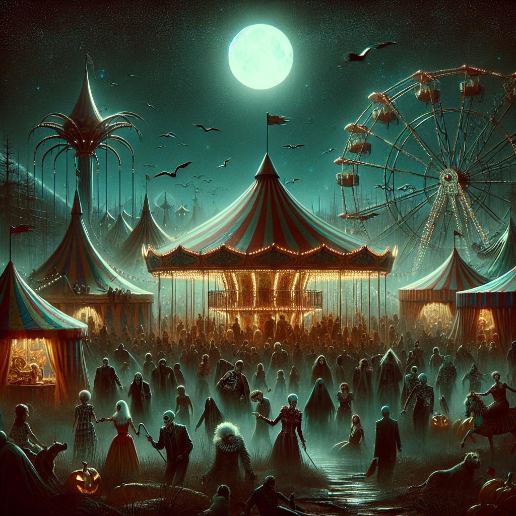 Spooky Carnival Atmosphere