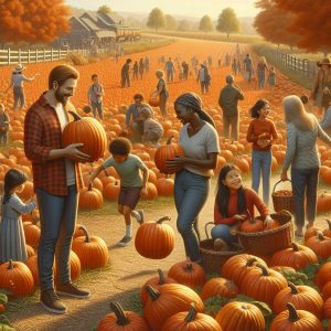 Autumn Pumpkin Patch Visit