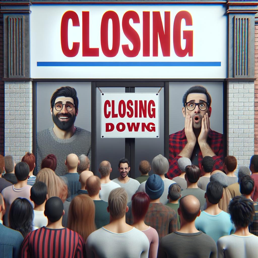 Store Closing Announcement