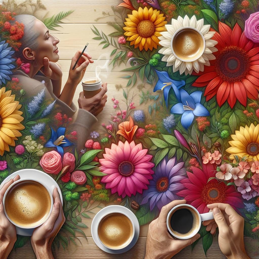 Coffee and Flowers