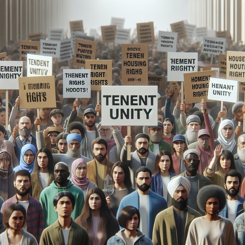 Tenant Unity Protest