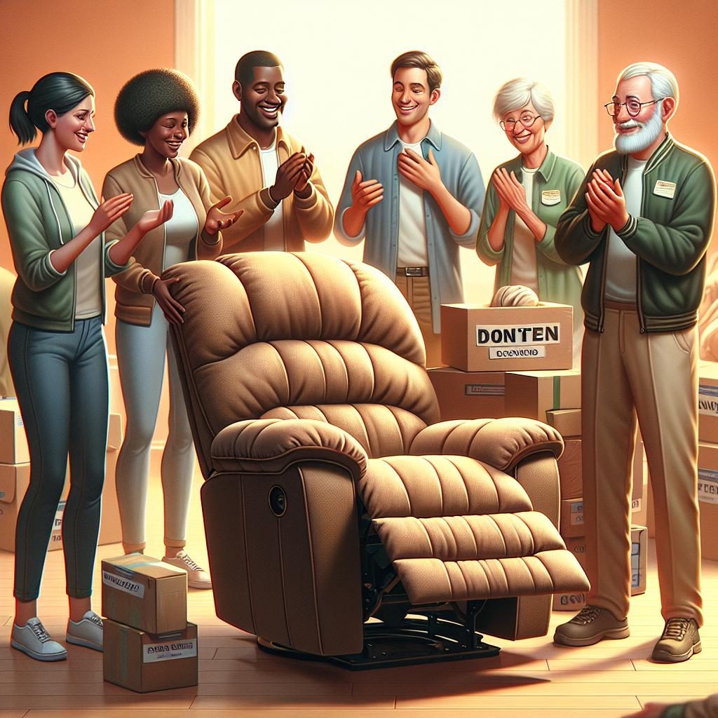 Comforting Recliner Donation