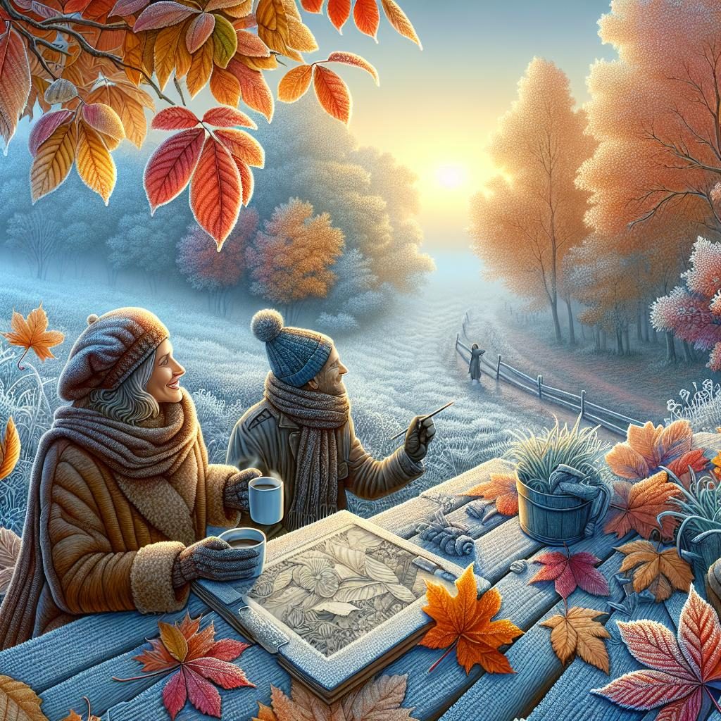 Frosty Autumn Morning