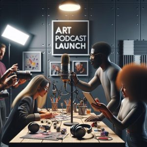 Art podcast launch