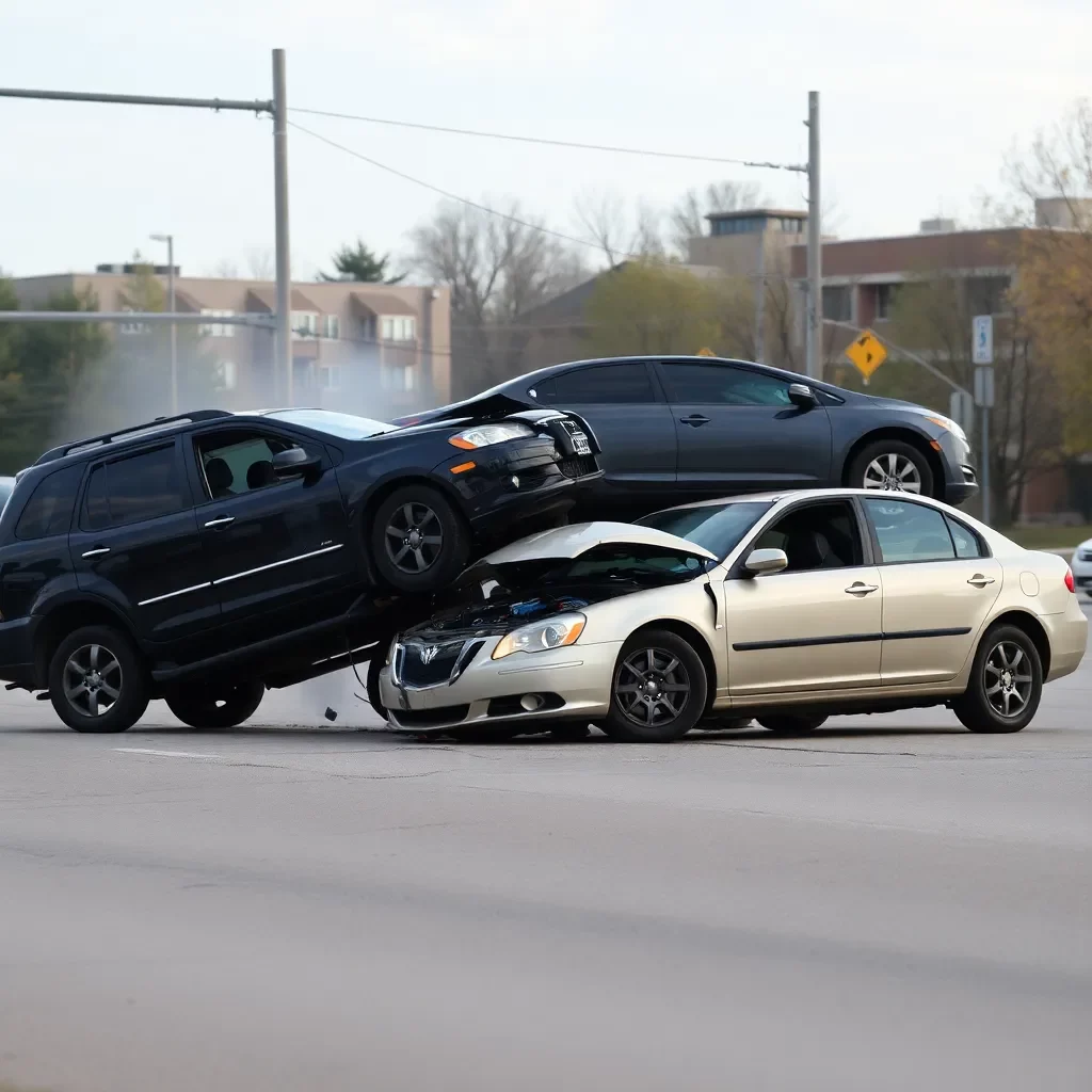 Kansas City Four-Car Pile-Up Results in Injuries but No Life-Threatening Situations