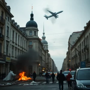 Kyiv and Lviv Experience Intense Russian Air Strikes Resulting in Multiple Injuries