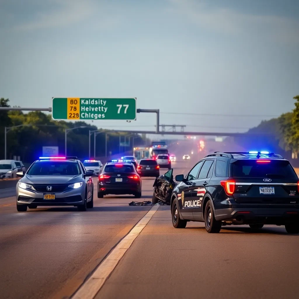 Kansas City Police Response Leads to Multi-Vehicle Collision on Highway 71