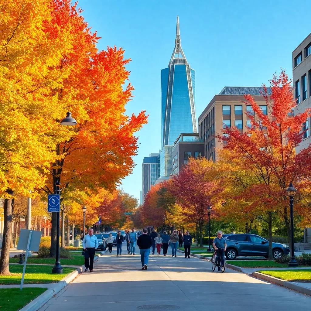 Fall Foliage Peaks Early in Kansas City as Residents Celebrate Vibrant Colors