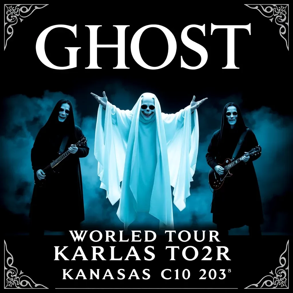 GHOST Announces World Tour Stop in Kansas City for August 2025 Concert