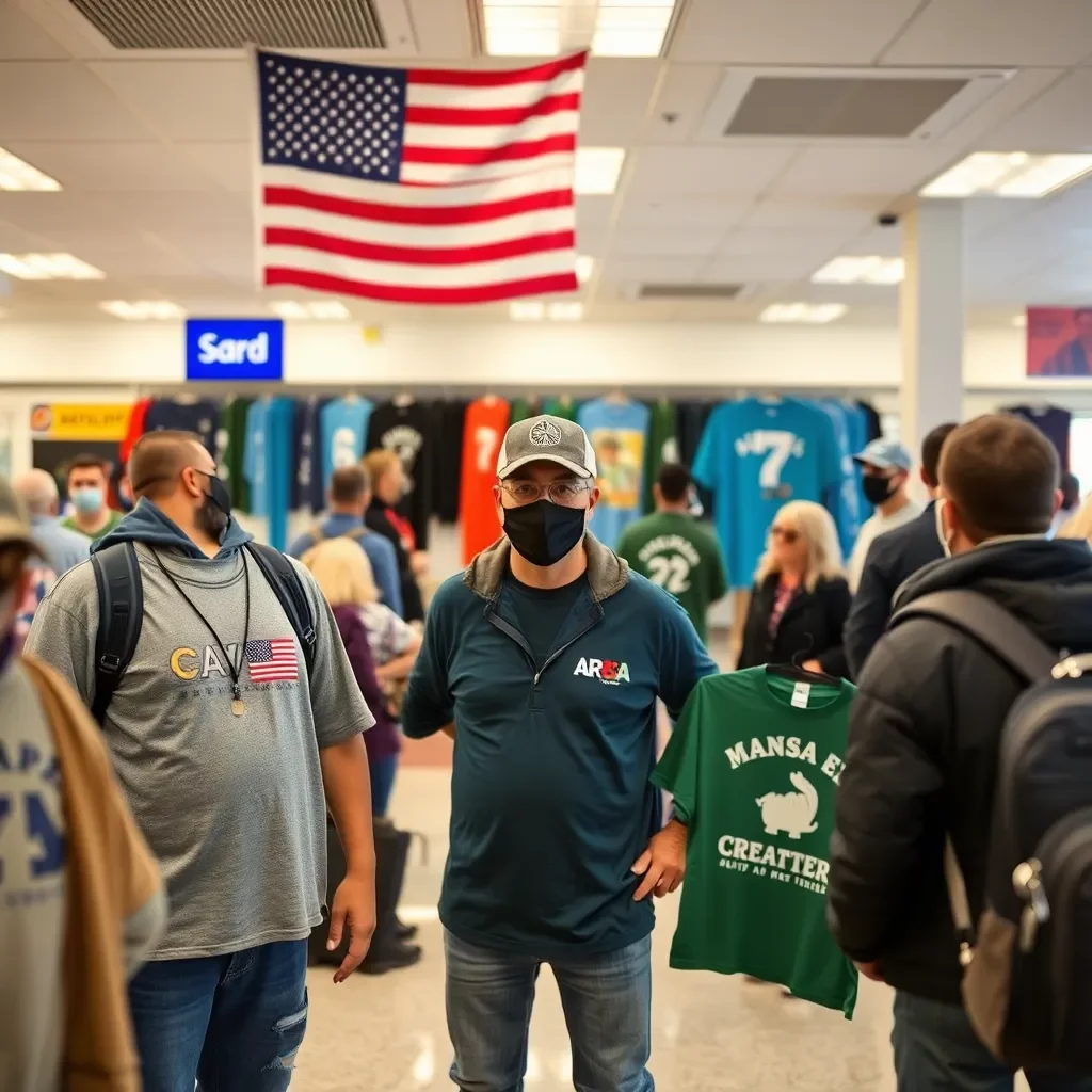 Kansas City Airport Shop Faces Backlash Over Political Merchandise