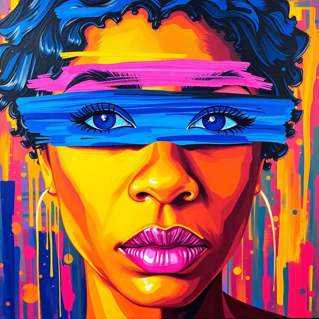 Kansas City Artist Crystal Major Transforms Blindness into Vibrant Expression Through Painting