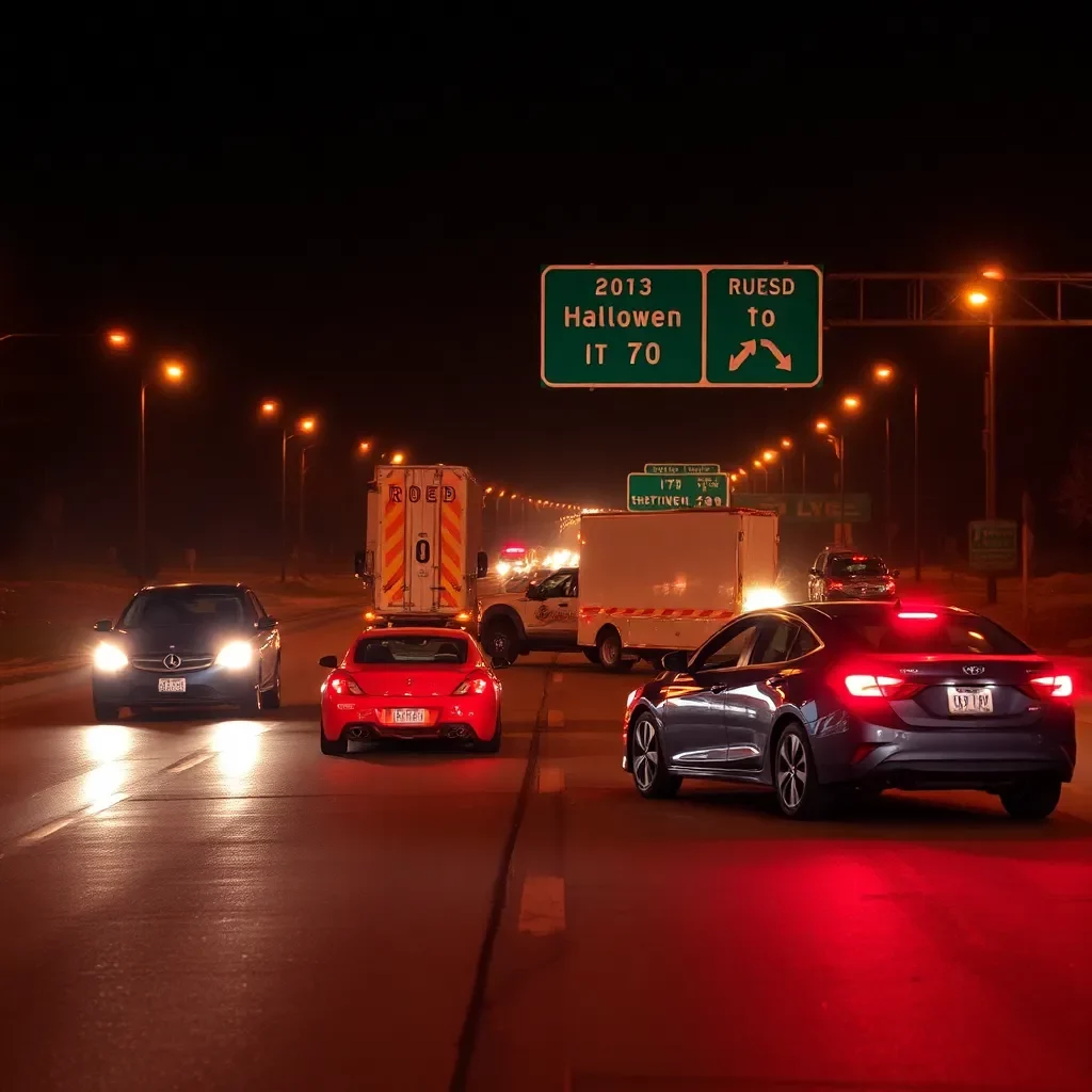 Kansas City Halloween Turns Frightening with I-70 Collision