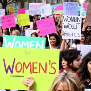 Kansas City Residents March for Women's Rights Ahead of Crucial Election