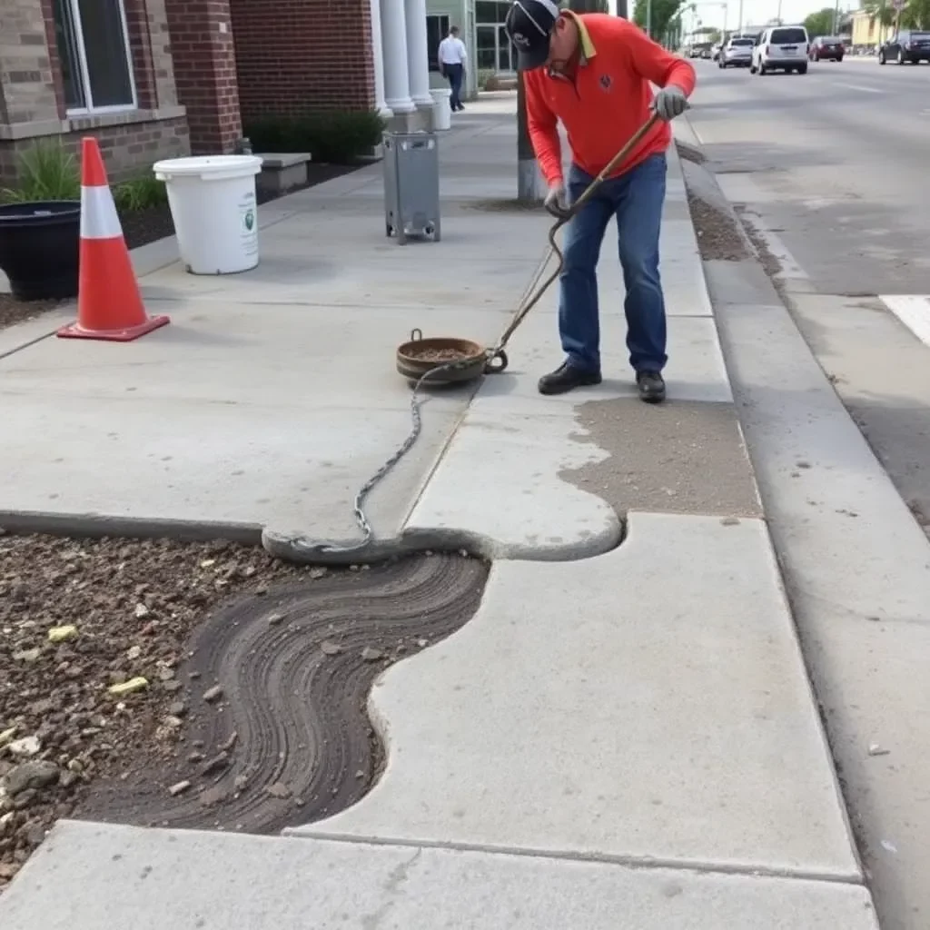 Kansas City Enhances Sidewalk Safety with Innovative Concrete Shaving Techniques