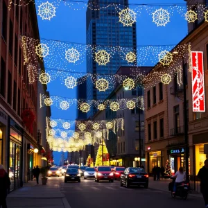 Holiday Fun and Festivities Light Up Kansas City's Power & Light District