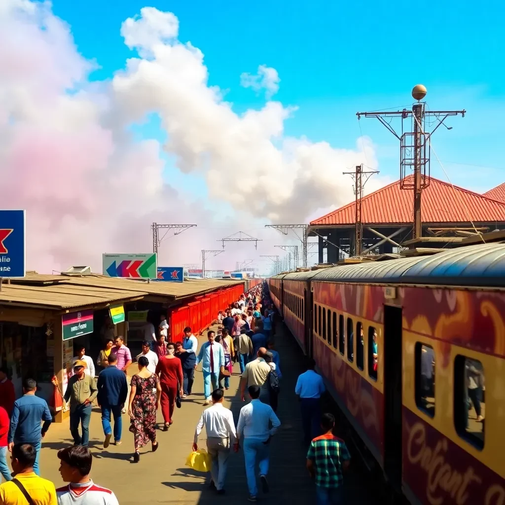 Exciting Scenes at Union Station Despite Morning Fire