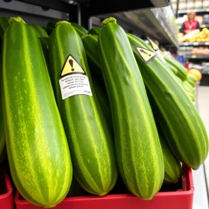 Cucumber Recall Issued in Kansas City Due to Salmonella Contamination