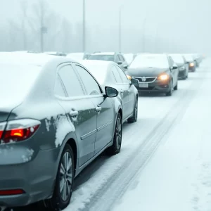 Winter Storm Hits Kansas City, Bringing Travel Chaos and Snow Accumulation