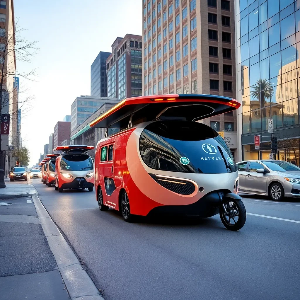 Kansas City Introduced to Quirky Autonomous Delivery Vehicles!