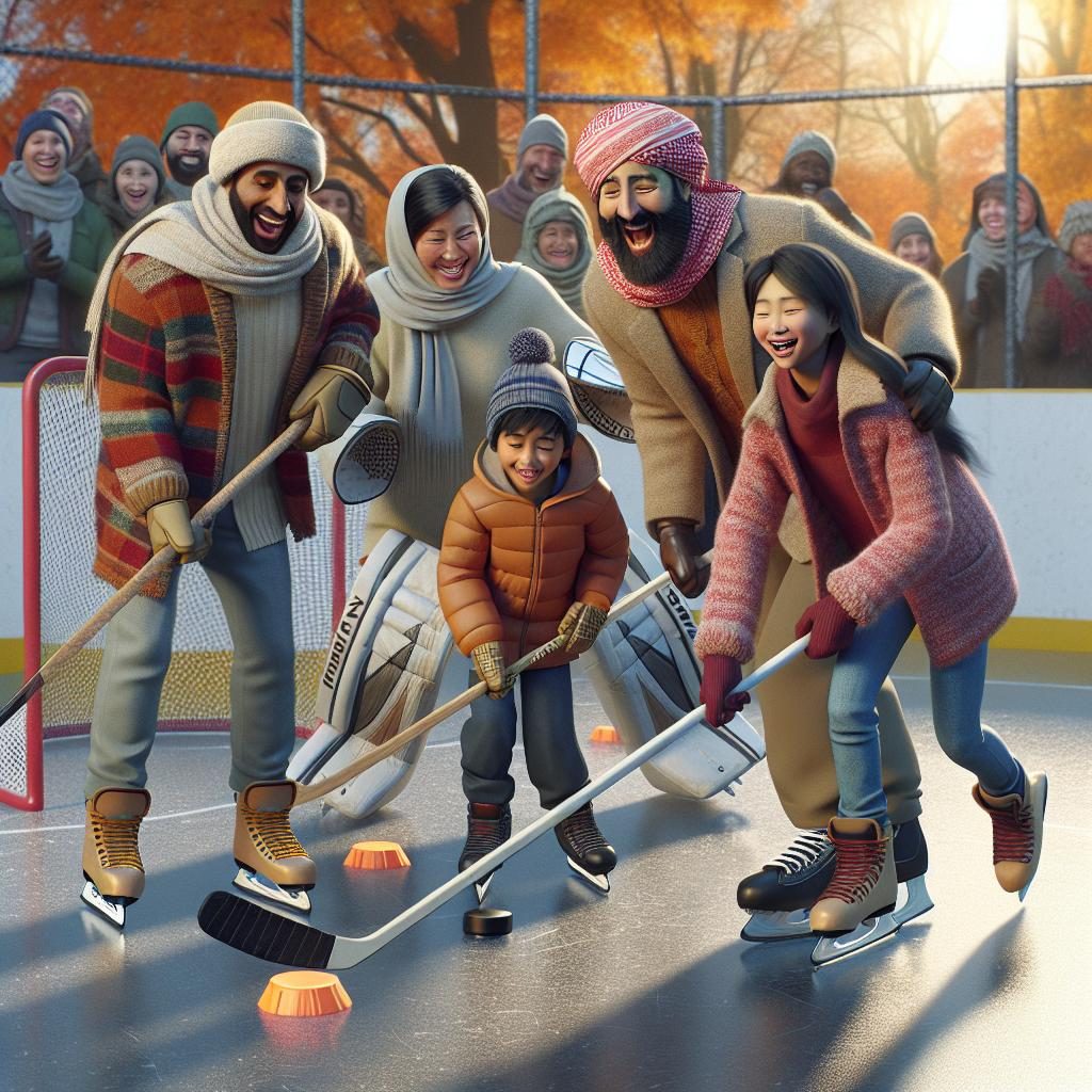 Family Hockey Game