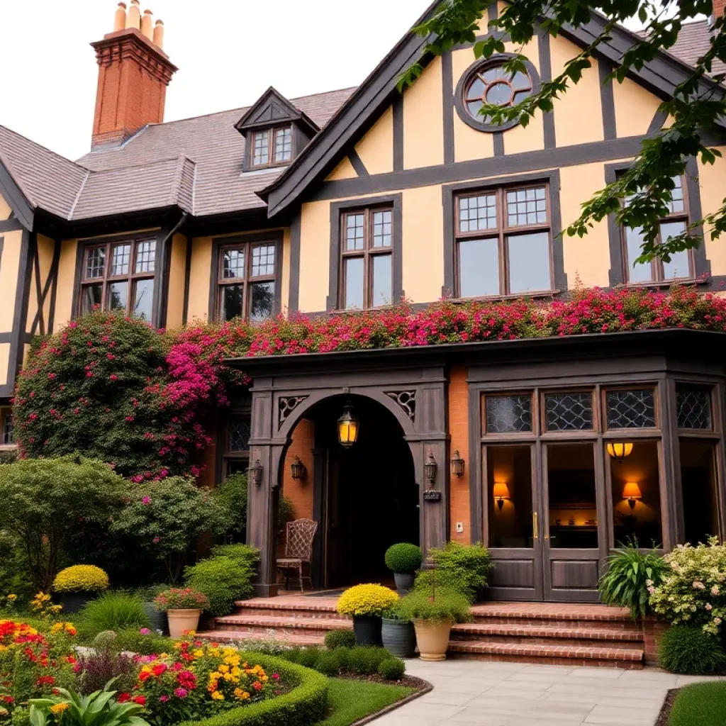 Exterior view of the historic Epperson House in Kansas City