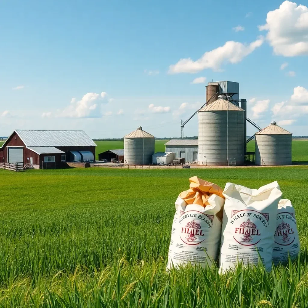 Flour mill in Kansas producing sustainable flour