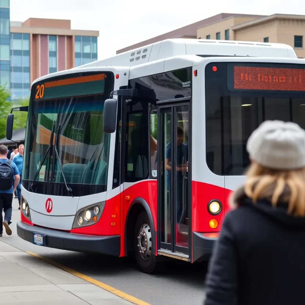 New transit vehicle for IRIS system in Independence, MO.