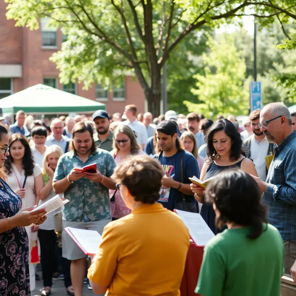 Community event celebrating Kansas City's first poet laureate