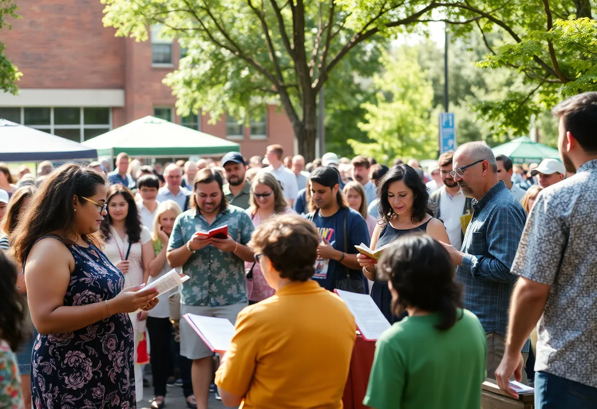 Community event celebrating Kansas City's first poet laureate