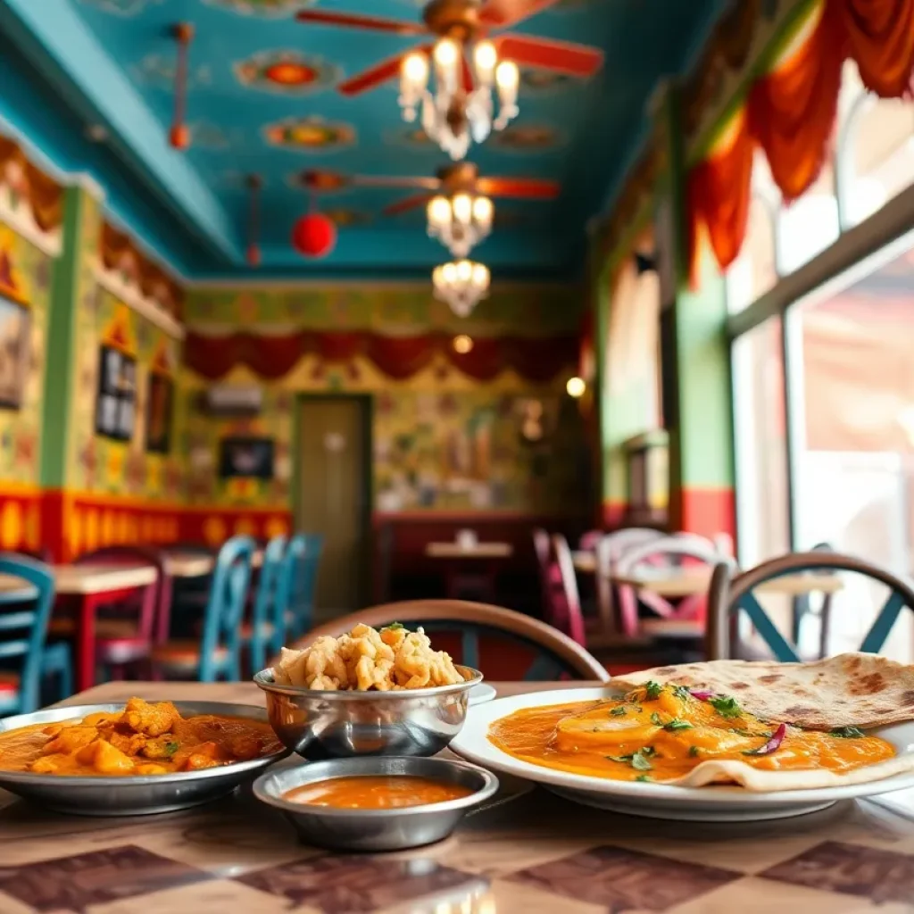 Interior of Spice of Bombay Indian Kitchen & Bar in Overland Park