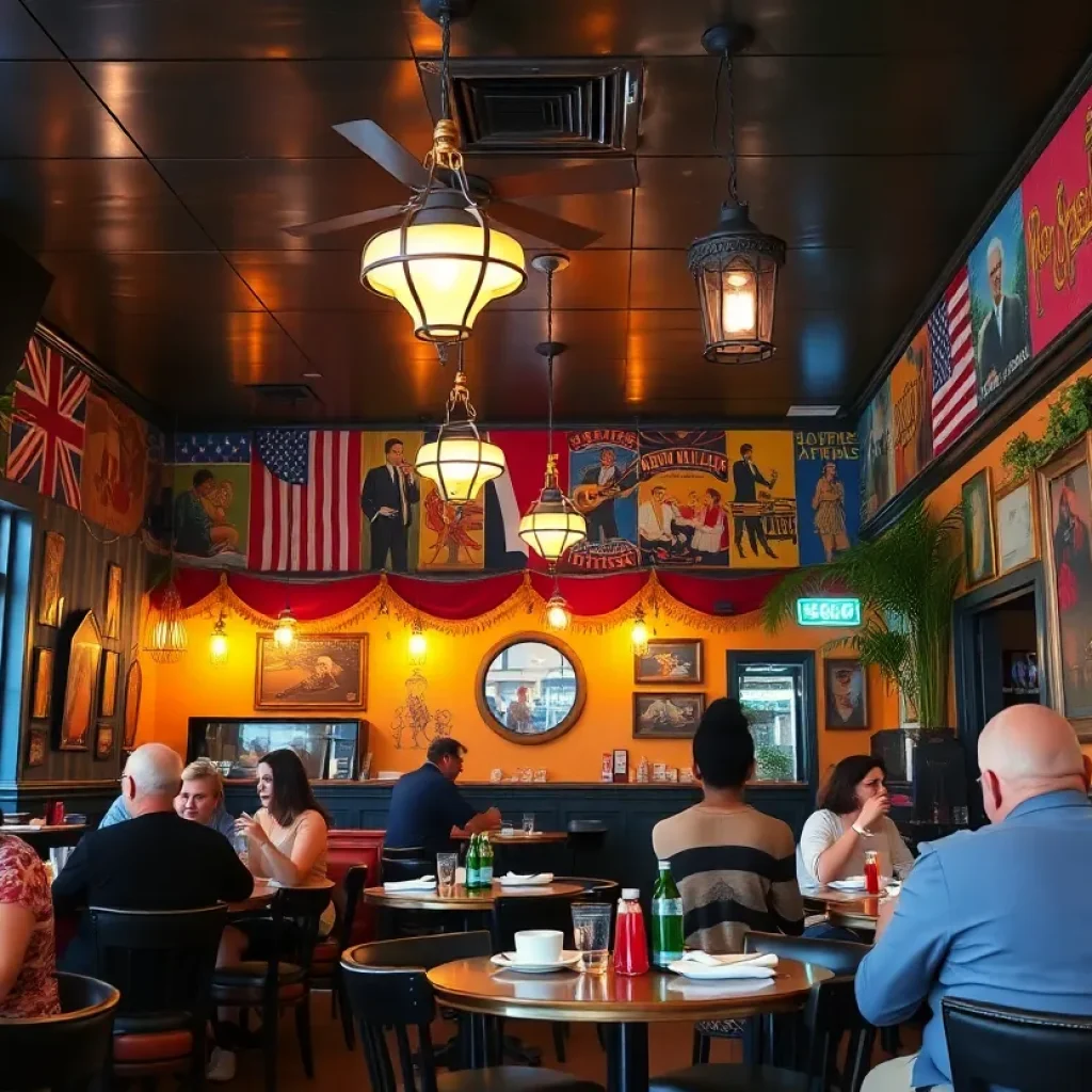 Interior of Jazz A Louisiana Kitchen showcasing New Orleans decor