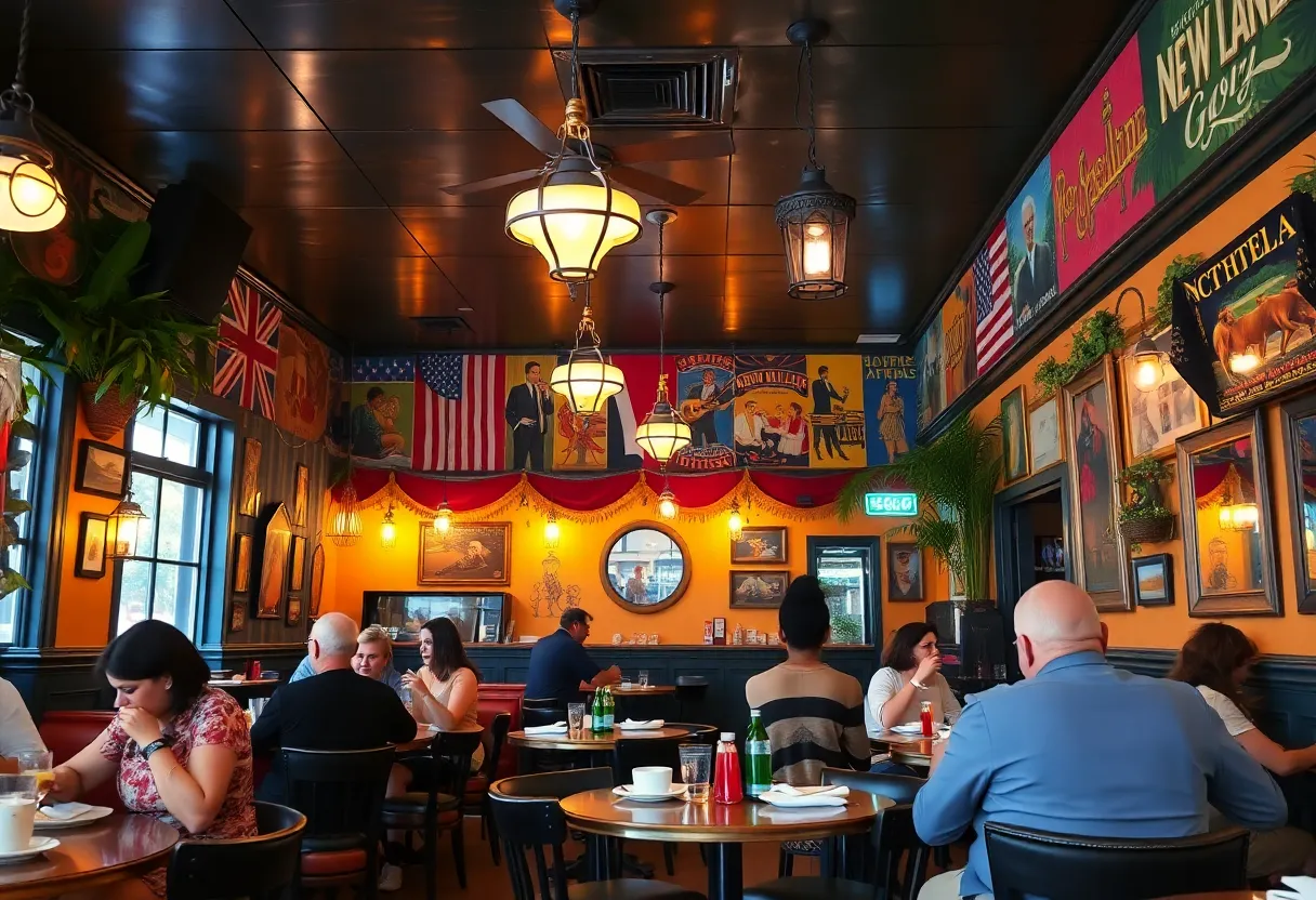 Interior of Jazz A Louisiana Kitchen showcasing New Orleans decor