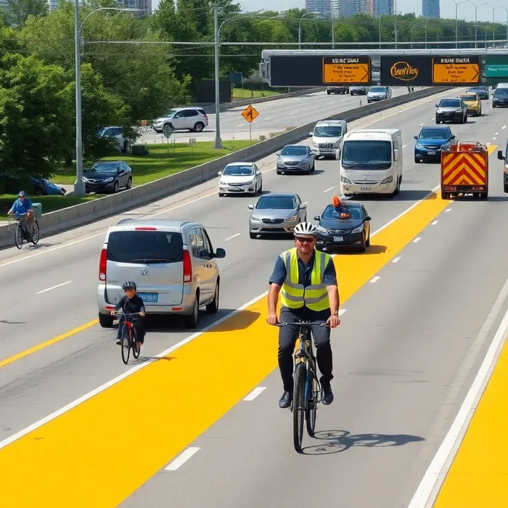 71 Highway safety improvement project in Kansas City