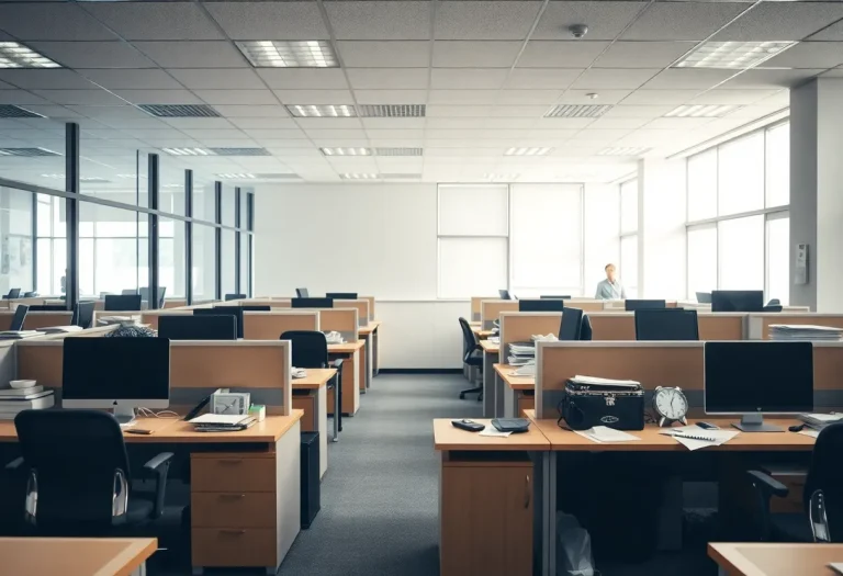 Empty IRS office space after layoffs