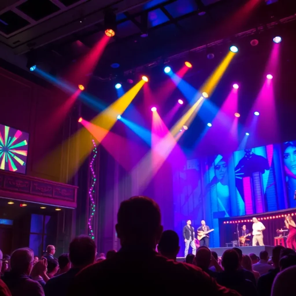 Stage performance from a Broadway show in Kansas City