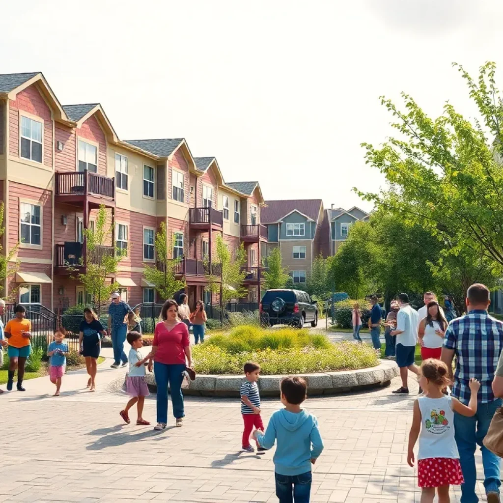 Affordable housing development in Kansas City Parade Park